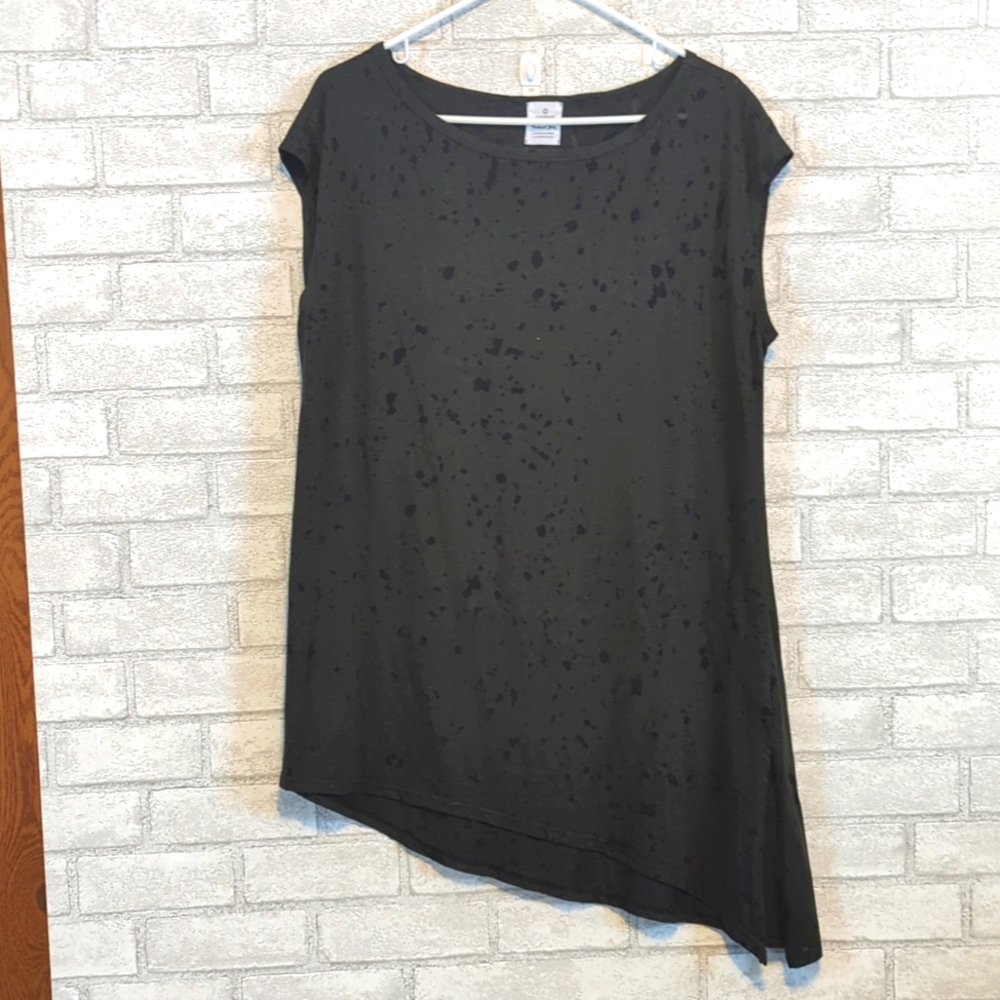 Evereve Michael Stars Collab Sleeveless Assymetrical Top